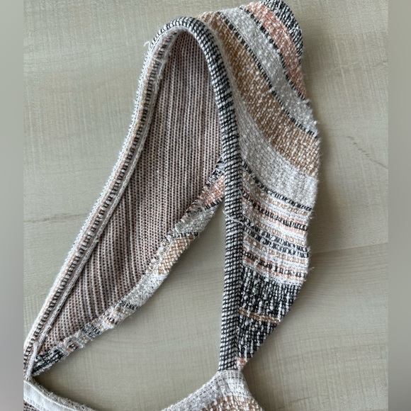 Madewell Texture and Thread Ruffle-Strap Tank Top. Sustainable 100% Cotton Med. - Picture 5 of 10